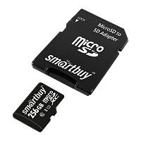 Карта памяти SD Smartbuy Advanced Series 256GB Class10 UHS-I (U3) с адаптером
