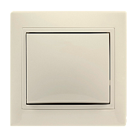 Выключатель Smartbuy "Венера" 1-клав.10A бежевый