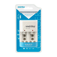 З/У для аккумуляторов Smartbuy 505 AA/AAA Ni-MH/Ni-Cd 4 слота (1/40/80)