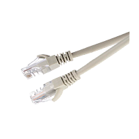 Патч-корд GoPower RJ-45 (m)-RJ-45 (m) 5м кат.5е ПВХ 26AWG CCA Premium Zip-Lock c подвесом (1/50) 