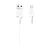 Кабель HOCO X20 USB (m)-microUSB (m) 1.0м 2.4A ПВХ белый (1/30/300)