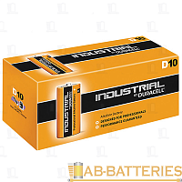 Батарейка Duracell INDUSTRIAL LR20 D BOX10 Alkaline 1.5V (10/50)  | Ab-Batteries | Элементы питания и аксессуары для сотовых оптом