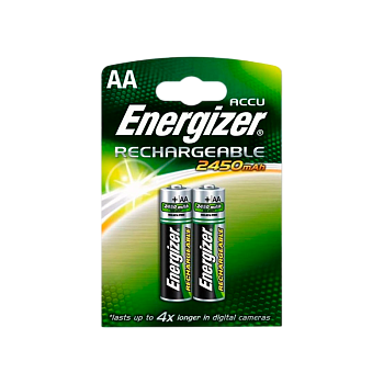 Аккумулятор предзаряженный RTU Energizer HR6 AA BL2 NI-MH 2450mAh 