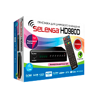 Приставка для цифрового ТВ Selenga HD980D DVB-T/T2/C черный (1/20)
