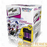 Портативная колонка Smartbuy Candy Punk microSD FM черный (1/60)