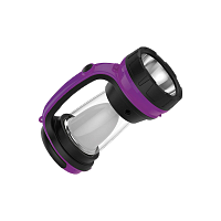 Фонарь туристический Космос 2008M 3W 1+24LED от аккумулятора фиолетовый (1/20)