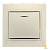 Выключатель Smartbuy 1-клавишный с индикатором 10А бежевый "Венера"