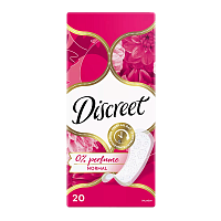 Прокладки женские ежедневные Discreet Single Normal 20шт. (1/18)