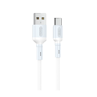 Кабель HOCO X65 USB (m)-Type-C (m) 1.0м 3.0A TPE белый (1/31/310)
