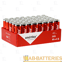 Батарейка Smartbuy LR6 AA Shrink 40 Alkaline 1.5V (40/720)