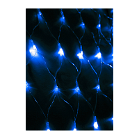 #Гирлянда Космос 240LED 1.8м лампочки сетка 8 режимов с контроллером синий (1/40)