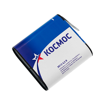 Батарейка Космос 3R12 SH1 Zinc Carbon 4.5V (1/12/144) 