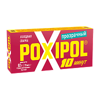 Клей Poxipol эпоксидный 70мл холодная сварка прозрачный (1/24/96)