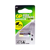 Батарейка GP 4LR44/476/28A BL1 Alkaline 6V (1/10/600)