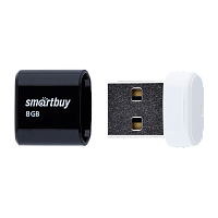 Флеш-накопитель Smartbuy Lara 8GB USB2.0 пластик черный