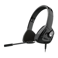 Наушники полноразмерные Smartbuy RUSH LANCER игровые съемный микрофон черный (1/20) 
