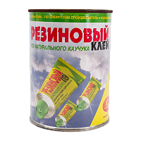 Клей Новбытхим Марка А резиновый 1л в банке (1/12)