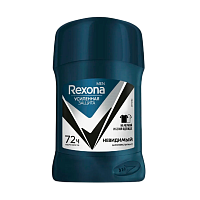 Дезодорант мужской Rexona Невидимый на Черном и Белом стик 55г (1/6)