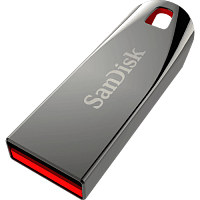 Флеш-накопитель SanDisk Cruzer Force CZ71 8GB USB2.0 металл серебряный