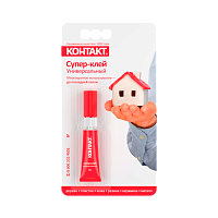 Супер-клей Контакт 3г универсальный BL1 шоу-бокс (1/10/120)