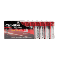 Батарейка Camelion Plus LR6 AA SH40 Alkaline 1.5V (40/480) 