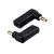 Адаптер GoPower Type-C (m)-5.5x1.7mm (m) черный