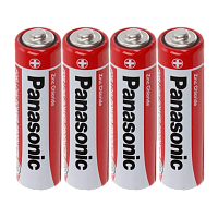Батарейка Panasonic R6 AA Shrink 4 Zinc Carbon 1.5V (4/48/240)