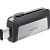 Флеш-накопитель SanDisk Ultra Dual DDC2 16GB USB3.1 Type-C (m) пластик серый