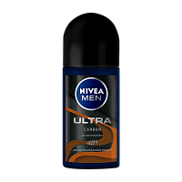 Дезодорант мужской Nivea Ultra Carbon роликовый 50мл (1/30)