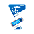 Флеш-накопитель Smartbuy Glossy 16GB USB2.0 пластик синий