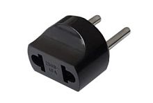 Сетевой переходник Прогресс 16A 1р.Б/З черный (1/50/1000)