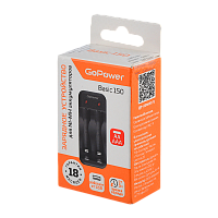 З/У для аккумуляторов GoPower Базовое/Basic 150 Ni-MH/Ni-Cd 2 слота (1/40/80)