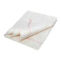 Тряпка для пола Рыжий кот Люкс 50х70см ХБ белый (1/50)