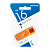 Флеш-накопитель Smartbuy Glossy 16GB USB2.0 пластик оранжевый