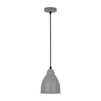 Светильник потолочный Camelion PL-430S-1 LOFT 60W 230V E27 IP20 подвес серый (1/12)