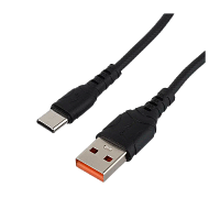 Кабель GoPower GP06T USB (m)-Type-C (m) 1.0м 2.4A ПВХ черный (1/200/800)