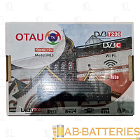 Приставка для цифрового ТВ OTAU M13 DVB-T/T2 металл черный (1/60) 