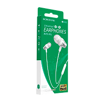 Наушники внутриканальные Borofone BM38 с микр. серебряный (1/76/304)