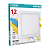 Светильник настенный Smartbuy SBL-SqSDL-12-4K 12W 220V 1LED IP20 накладной белый (1/40)