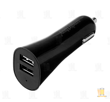 Автомобильное З/У Smartbuy NOVA 2USB 3.0A черный (1/62) 