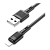 Кабель HOCO X83 USB (m)-Lightning (m) 1.0м 2.4A ПВХ черный (1/33/330)