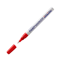 Маркер промышленный MunHwa PAINT MARKER Extra Fine 1.0мм нитрокраска красный