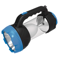 Фонарь туристический Спутник AFC900 5W LED от аккумулятора 2 режима черный синий