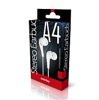 Наушники внутриканальные Smartbuy A4 (в коробочке) черный (1/60)