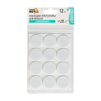 Накладка-протектор для мебели Рыжий кот 12 шт. белый (1/12/600)