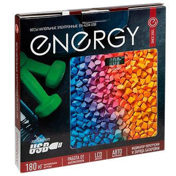 Весы напольные Energy EN-422A USB электронные 180кг (1/15)