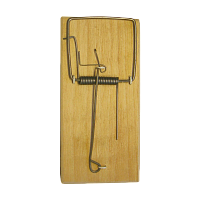 Мышеловка против грызунов Рыжий кот 125мм x 60мм фанера (1/24/192)