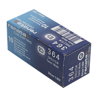 Батарейка Renata 364 (SR621SW) Silver Oxide 1.55V (1/10/100) 