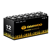 Батарейка Daewoo Power LR6 AA БОКС12 Alkaline 1.5V (12/72/576) 
