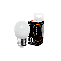 #Лампа светодиодная Supermax E27 10W 6400К 230V шар (1/10/80)